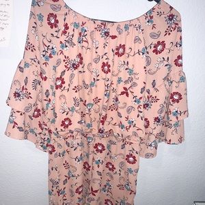 “sequin hearts”  romper, in a children’s XL